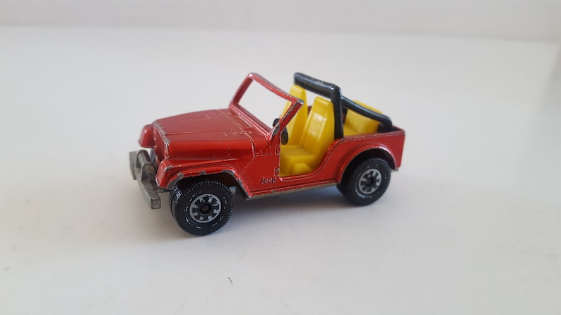 made in West Germany Vintage 1980 Siku No.1053 Jeep CJ-5 toy car