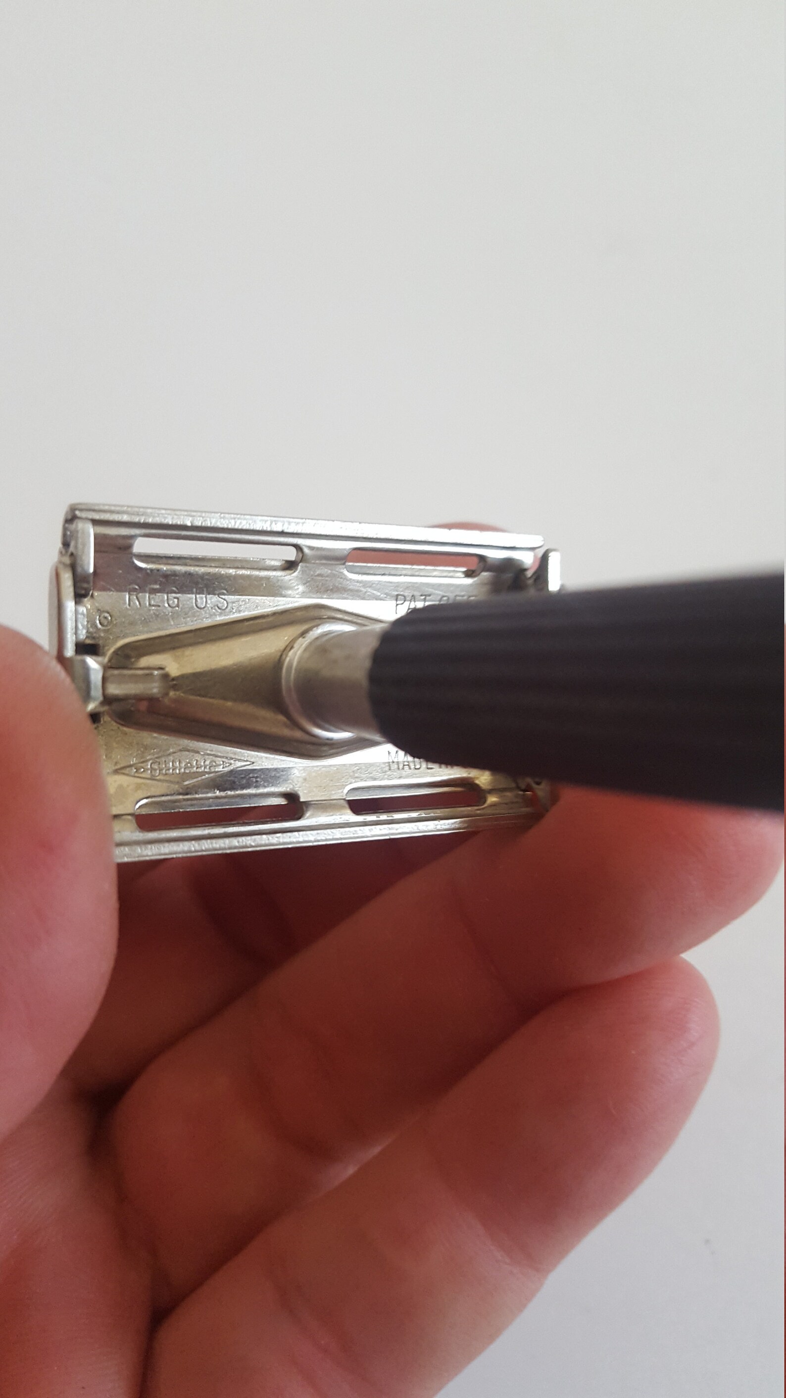 Vintage Gillette Safety Razor Date Code O1 1969 Turn to Etsy