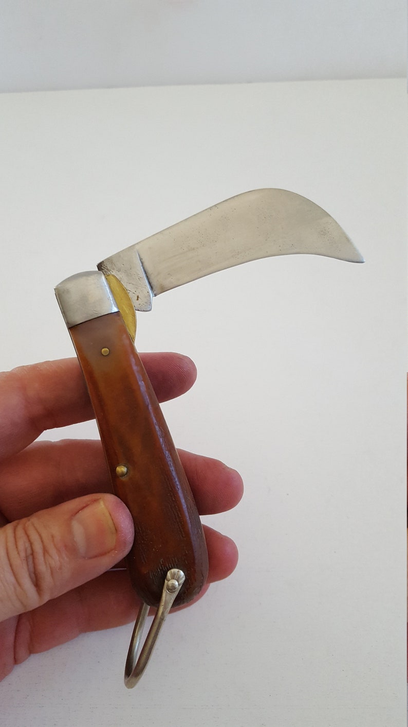 Vintage Camillus Hawkbill Pruner Pocket Knife 1960's With Etsy