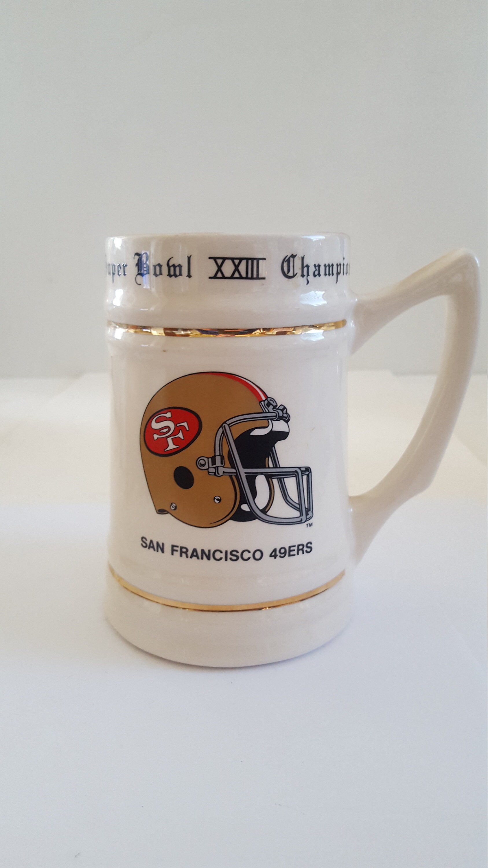San Francisco 49ers ceramic Cup/ mug- NFL- Officially Licensed Product- HTF