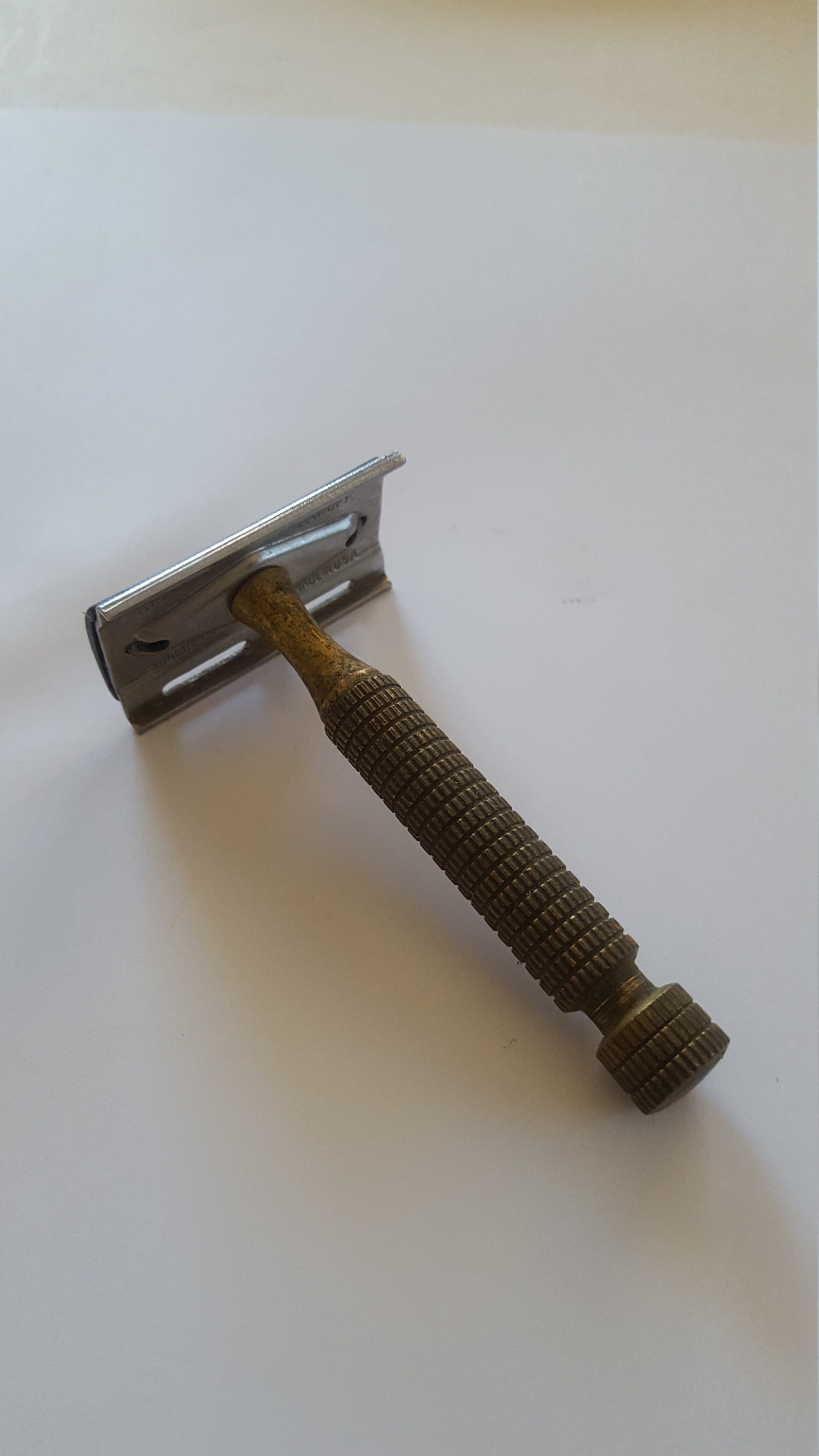 VINTAGE Kenberry Safety Razor Blade Sharpener - Finisher, Stropper