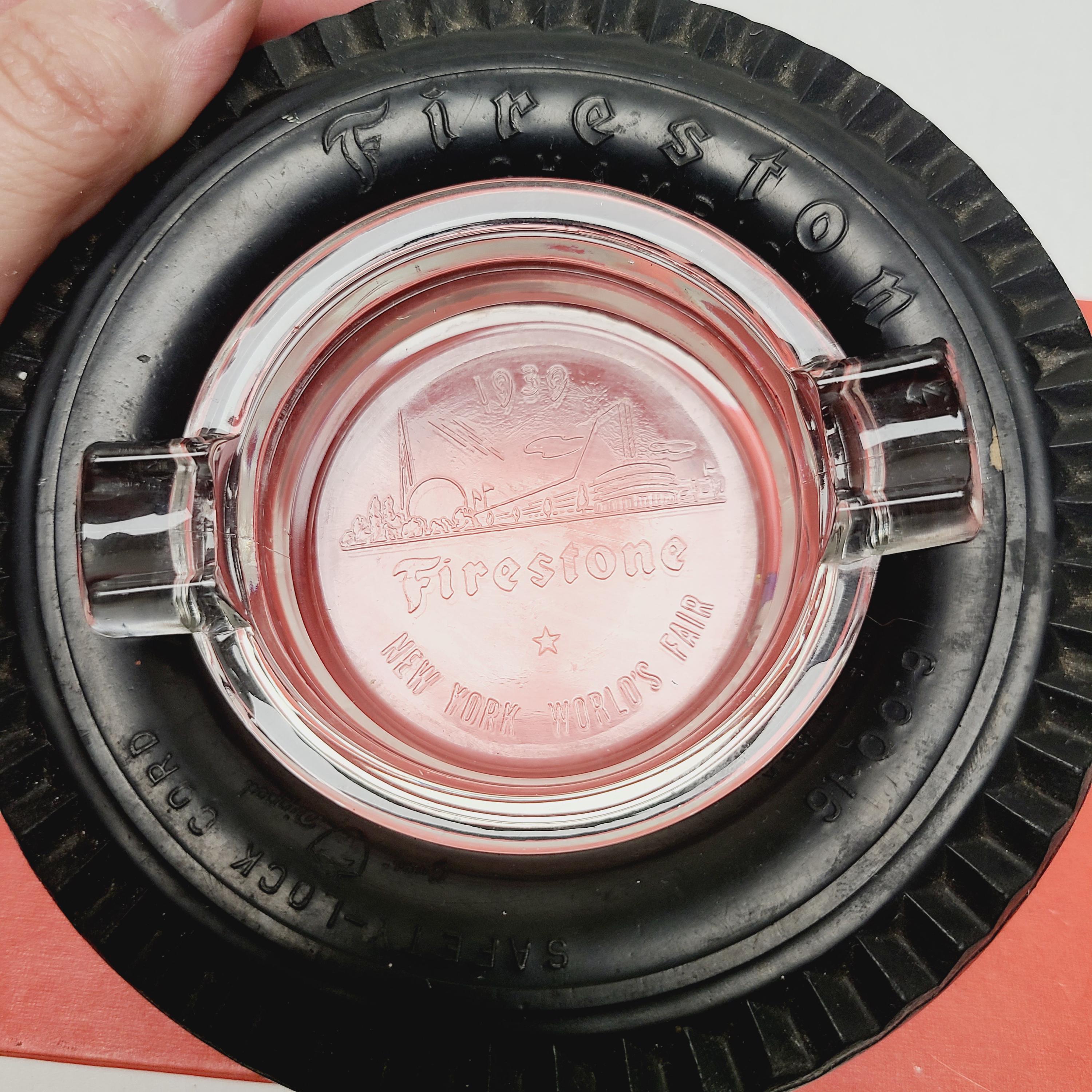 Firestone Tire Ashtrays - Etsy