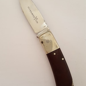 Vintage circa 1980&#39;s Precise Deerslayer Ltd 440 Stainless Steel knife, Made in Japan no sheath