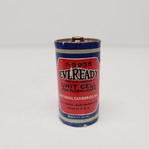 Vintage Eveready Battery Display - Etsy