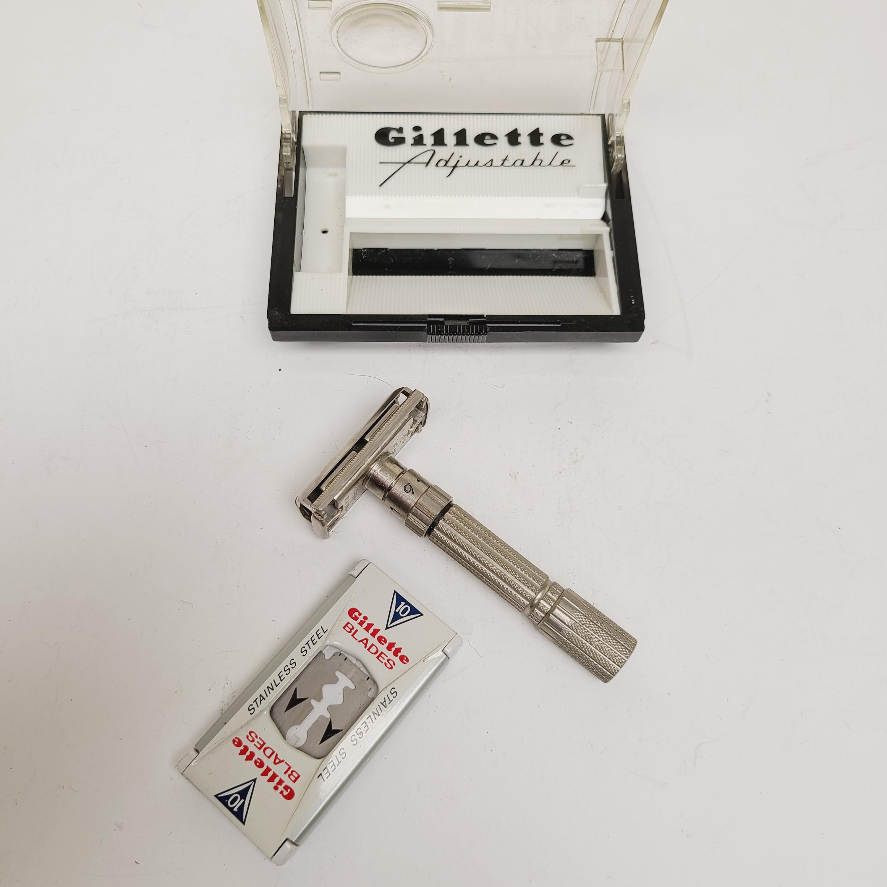 Vintage 1960 Gillette Fat Boy Safety Razor No. 195 With Case - Etsy