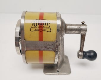 Vintage 1950's APSCO Giant Pencil Sharpener, Made in USA