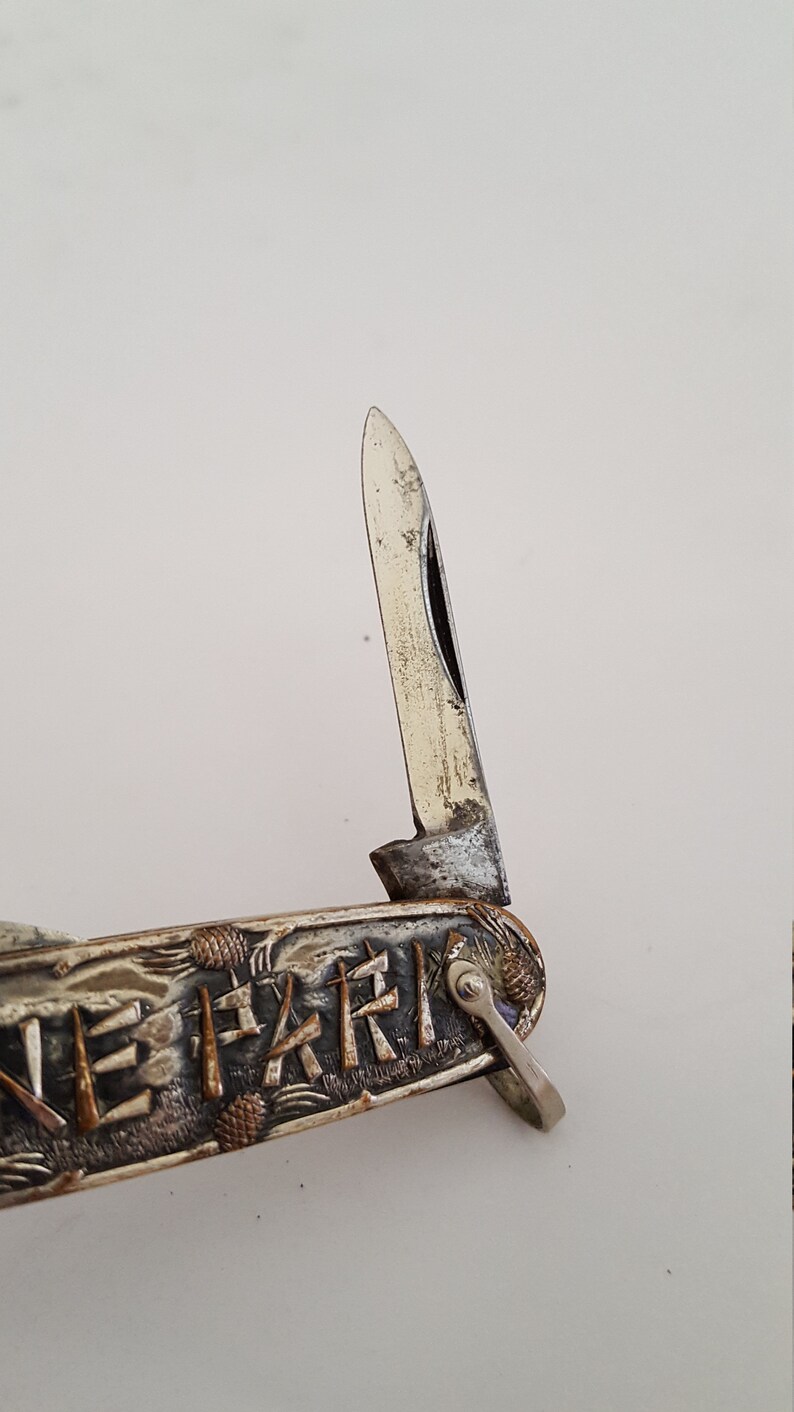 Vintage Possibly Antique Souvenir Pocket Knife From Etsy
