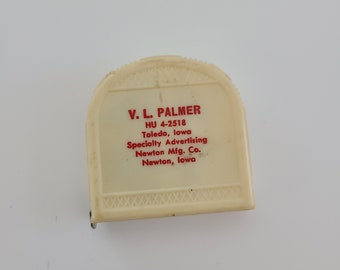 Vintage 1960s Wyteface Tape Measure: 6ft Advertising Collectible