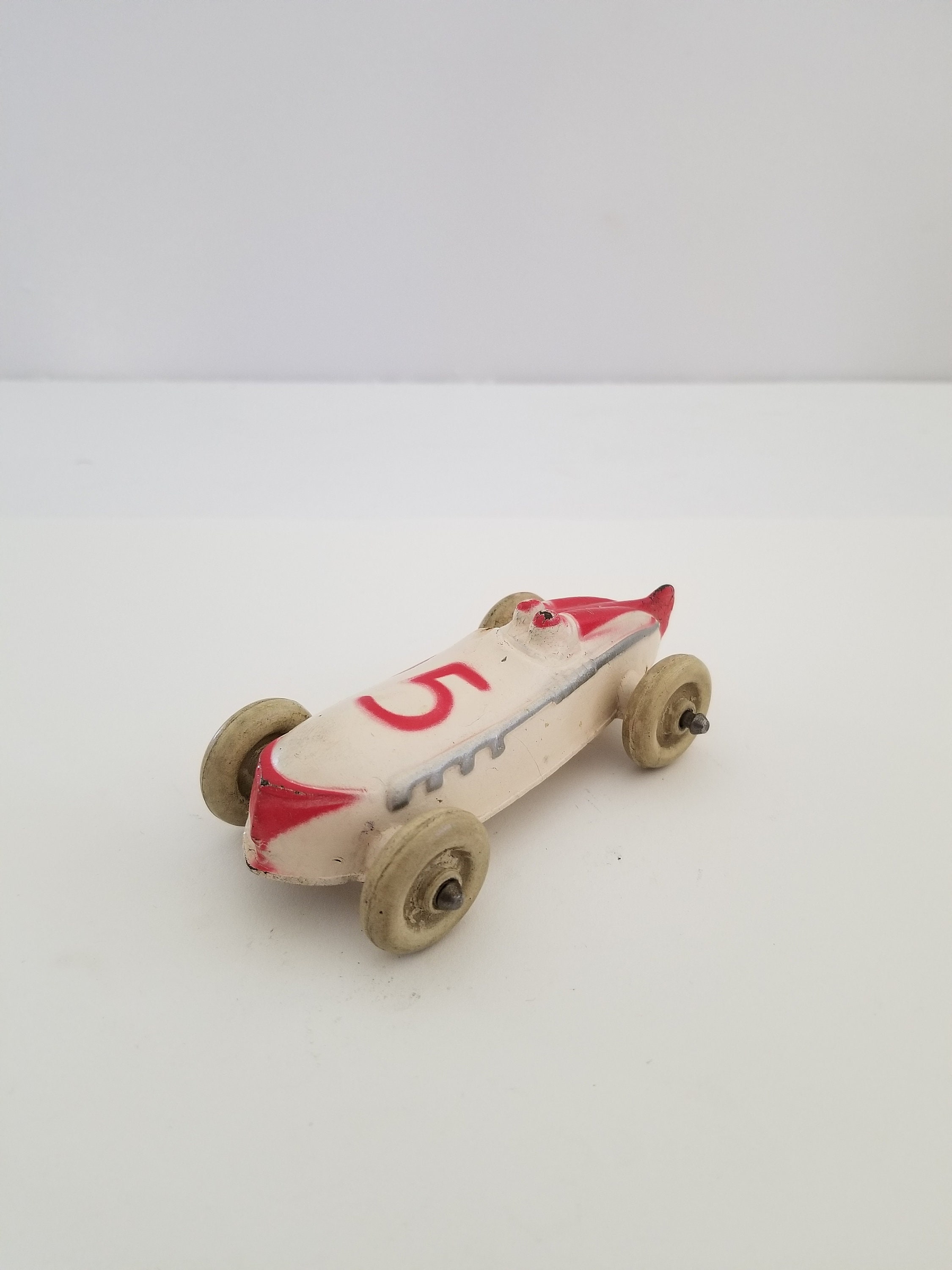 1930年代 硬質ゴム製 ウッディーワゴン ◇ 米国 SUN RUBBER TOY