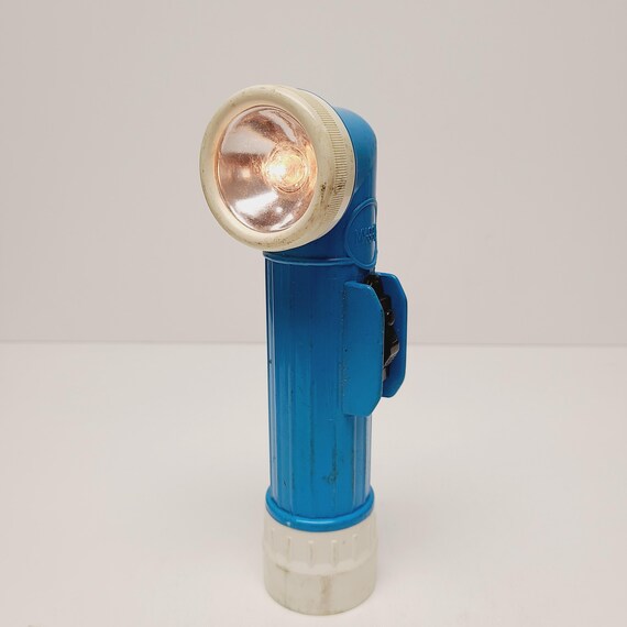 Lampe De Poche Militaire Fulton MX991/U - Angle Droit - Vert Vintage