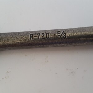 Vintage Date Code 1955 Rare Industrial Snap-on Tools R720 5/8