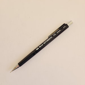 Vintage 1980s Pentel 0.5mm Mechanical Pencil - Black - Etsy