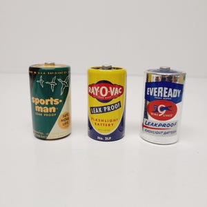 Vintage Eveready Battery Display - Etsy