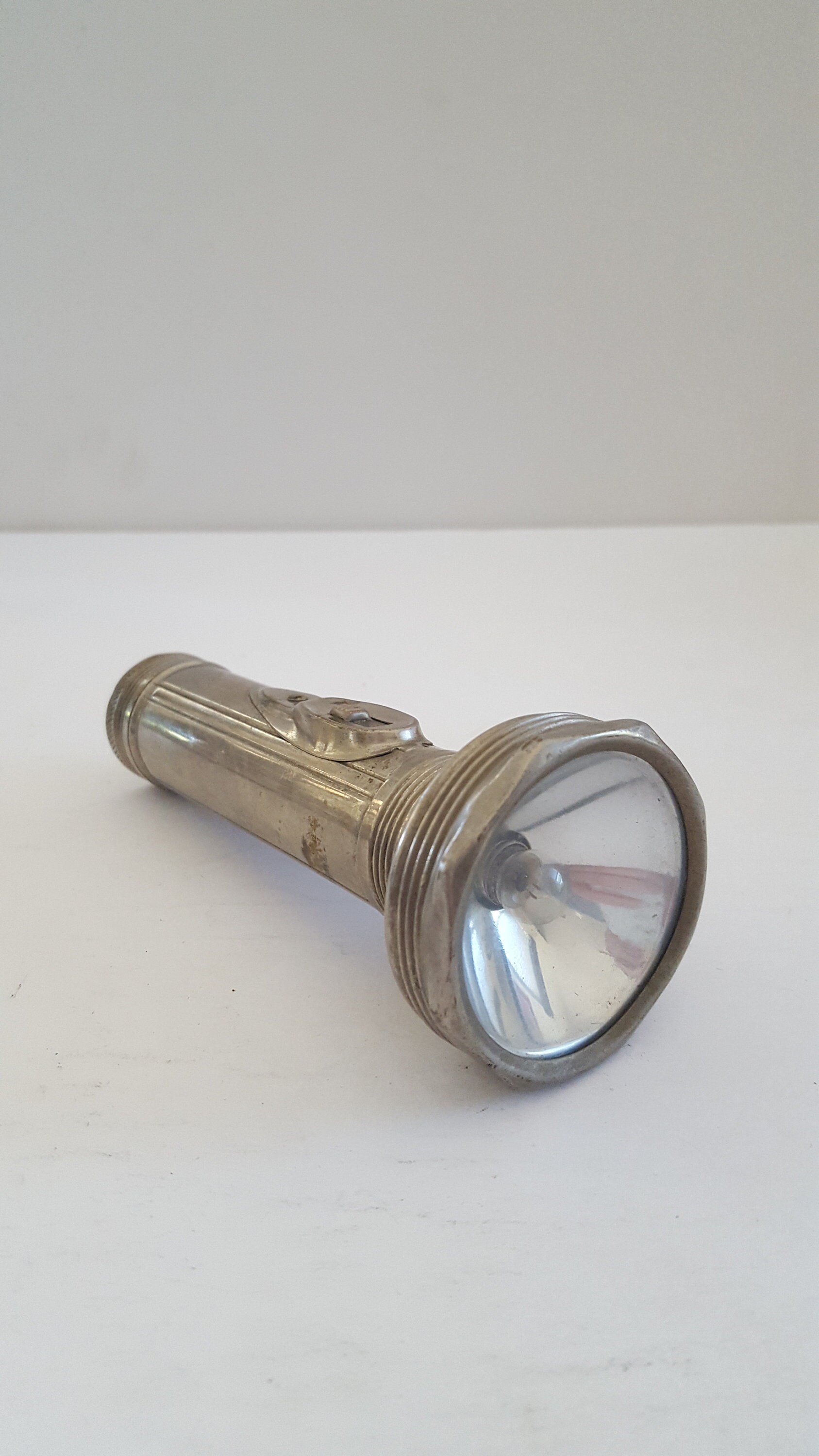 Vintage 1930s Nenzelite Headlamp Flashlight Nenzel Manufacturing Los