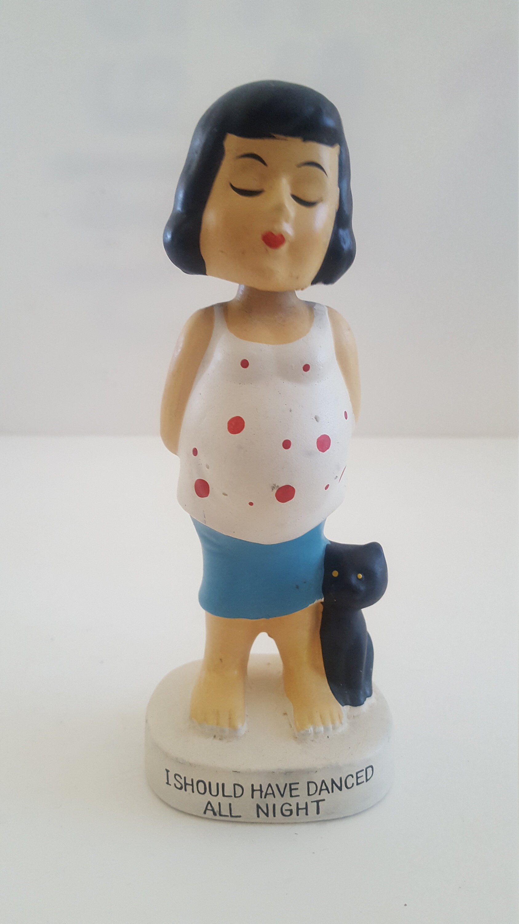 Vintage 1960's Novelty Bobbin/nodder Head 
