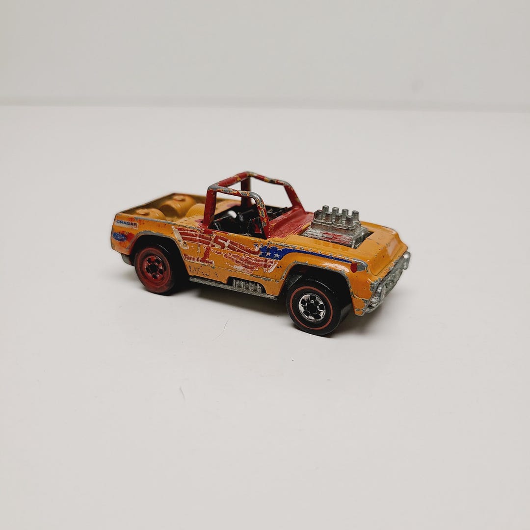 Vintage Hot Wheels Baja Bruiser, Redlines Made in Hong Kong by
