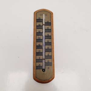 Vintage circa 1930&#39;s &quot;Testrite&quot; excessive heat/cold thermometer, made in USA +120 to -30