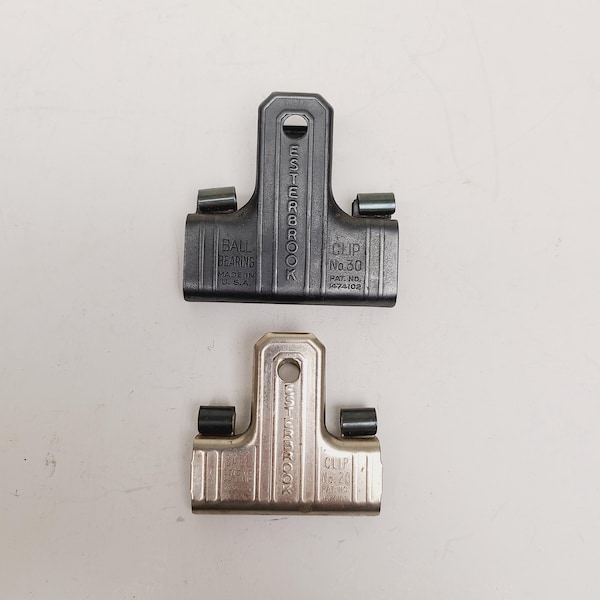 Vintage Esterbrook Ball Bearing Clips: No. 30 & No. 20