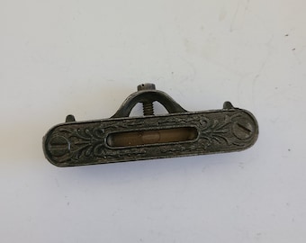 Antique Carpenter Bubble Level: Stanley Style Collectible Tool