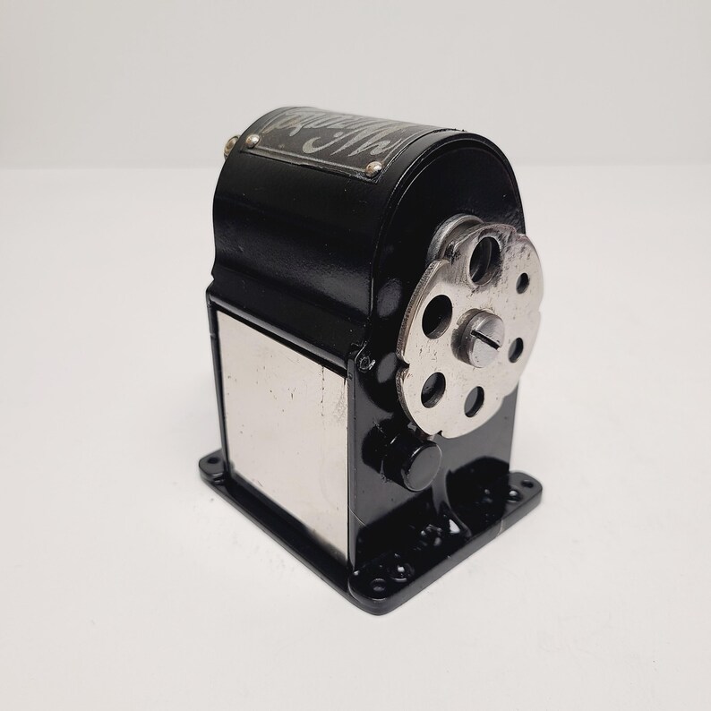 Antique early 1920's "Wizard" Pencil Sharpener, frame off restoration image 8