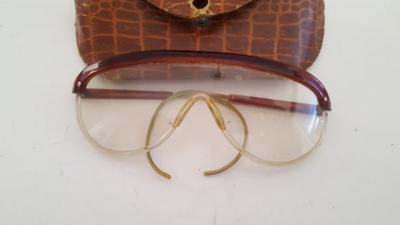 Vintage circa 1940's American Optical safety glas… - image 1