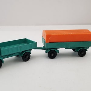 Vintage Matchbox Lesney Mercedes Truck and Trailer - Made in England