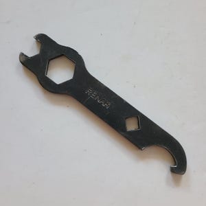 Vintage Renak Bicycle Wrench: German Army Surplus Tool
