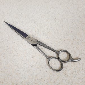 Antique circa 1920 J.Wiss & Sons cleaned 1000 Razor Steel Barber scissors, smooth cutters