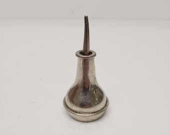 Antique 1910's teardrop Oiler: sewing machine, typewriters firearms oiler