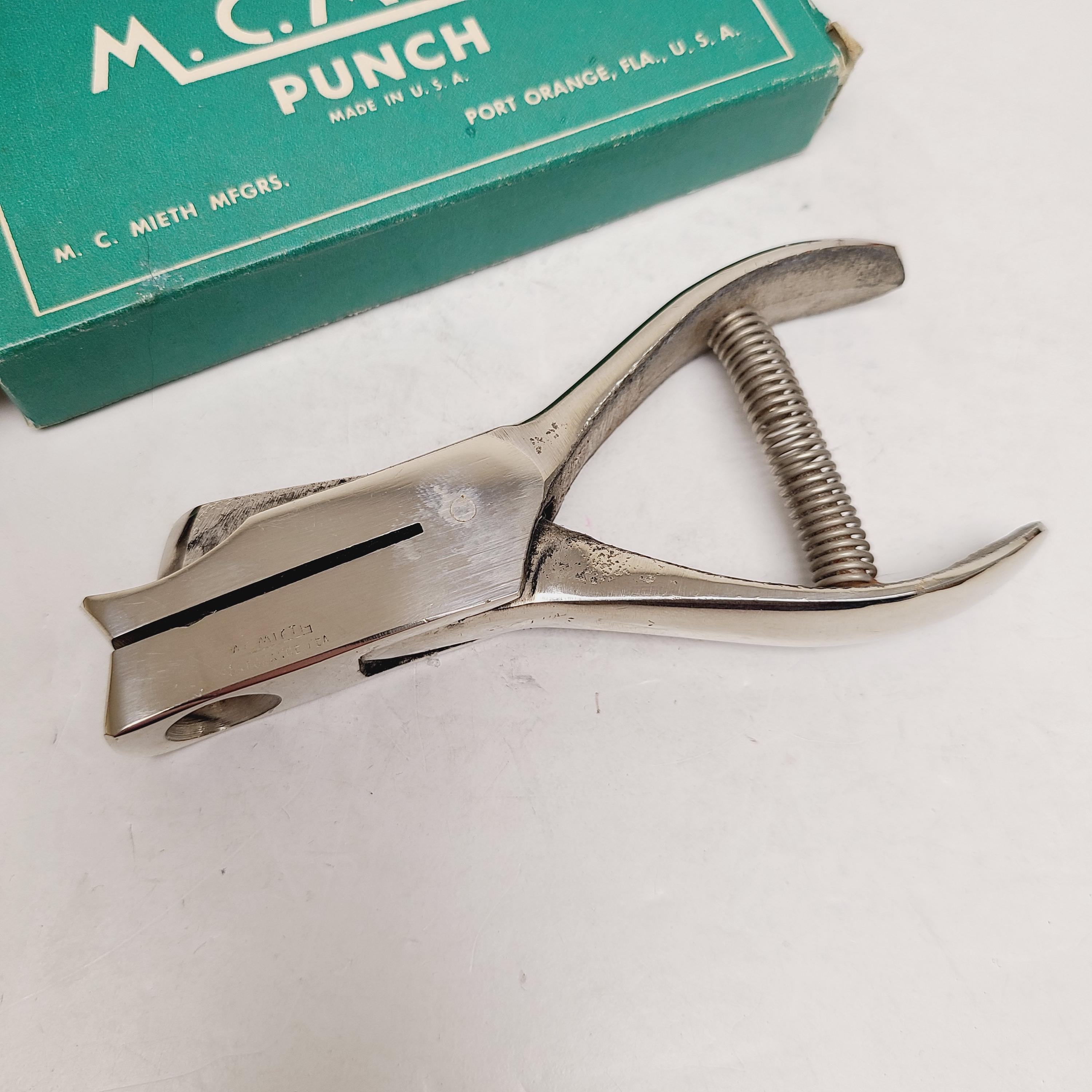 vintage海外tチケット【rai 様】お纏めご希望商品 Vintage 1950's M.C. Mieth Co Railway Ticket Punch Die Cut 
