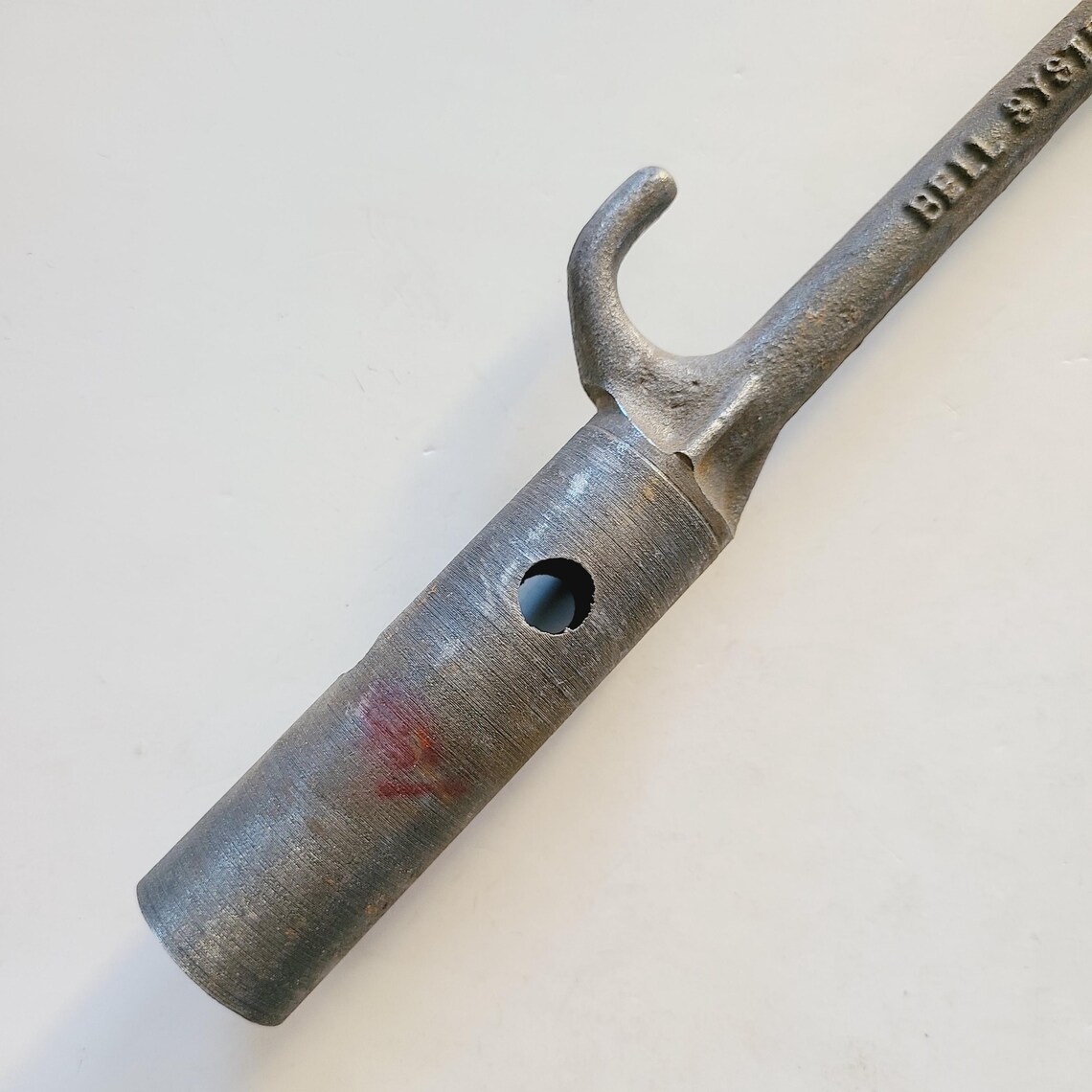 Vintage Bell System Lineman Wire Raising Tool: Cast Steel Hook - Etsy