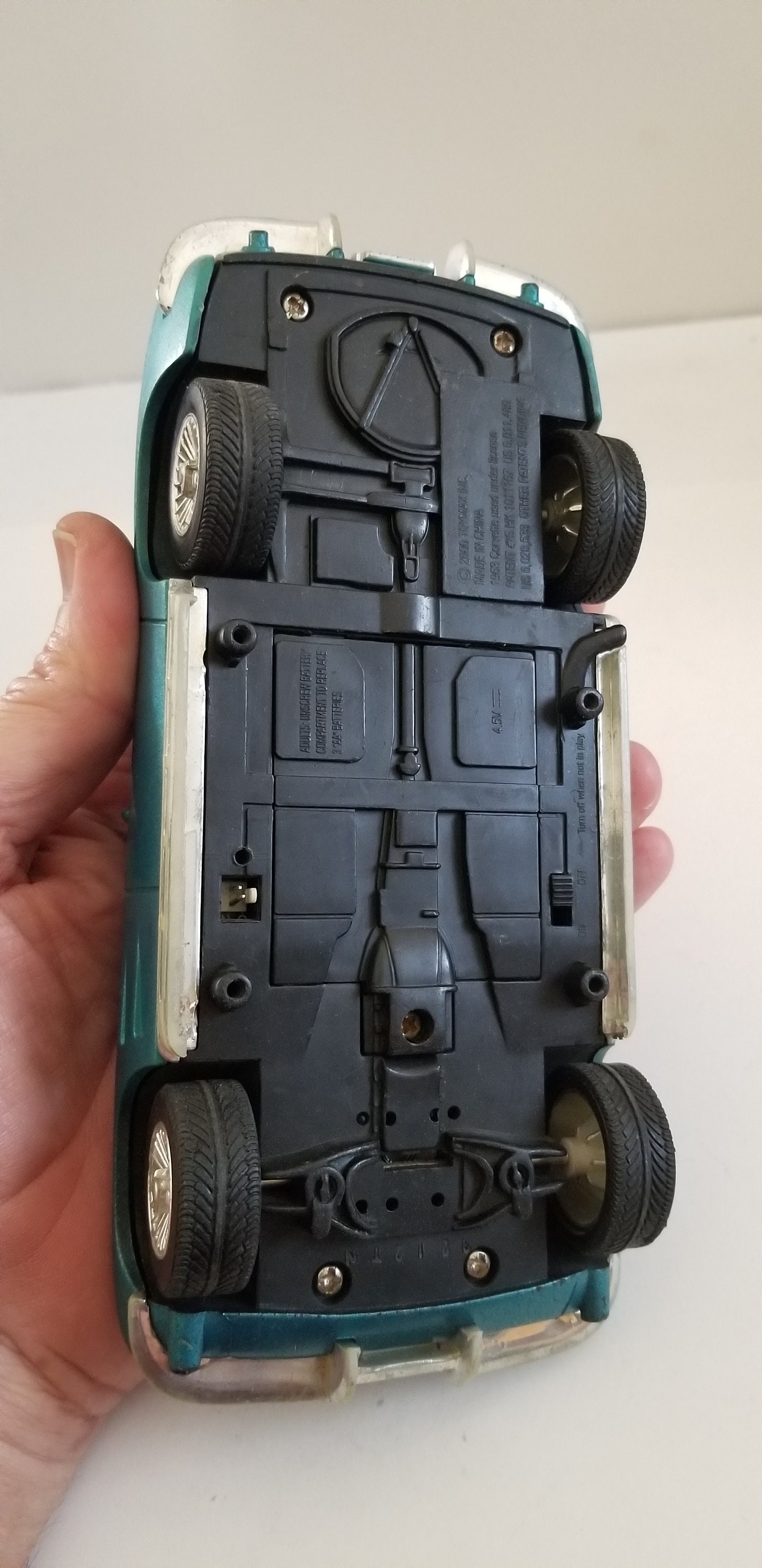 60s ビンテージ プラ リフレクター イエロー Vintage Zylmex P320 Yellow Dodge Van 1:64 Scale Hong Kong