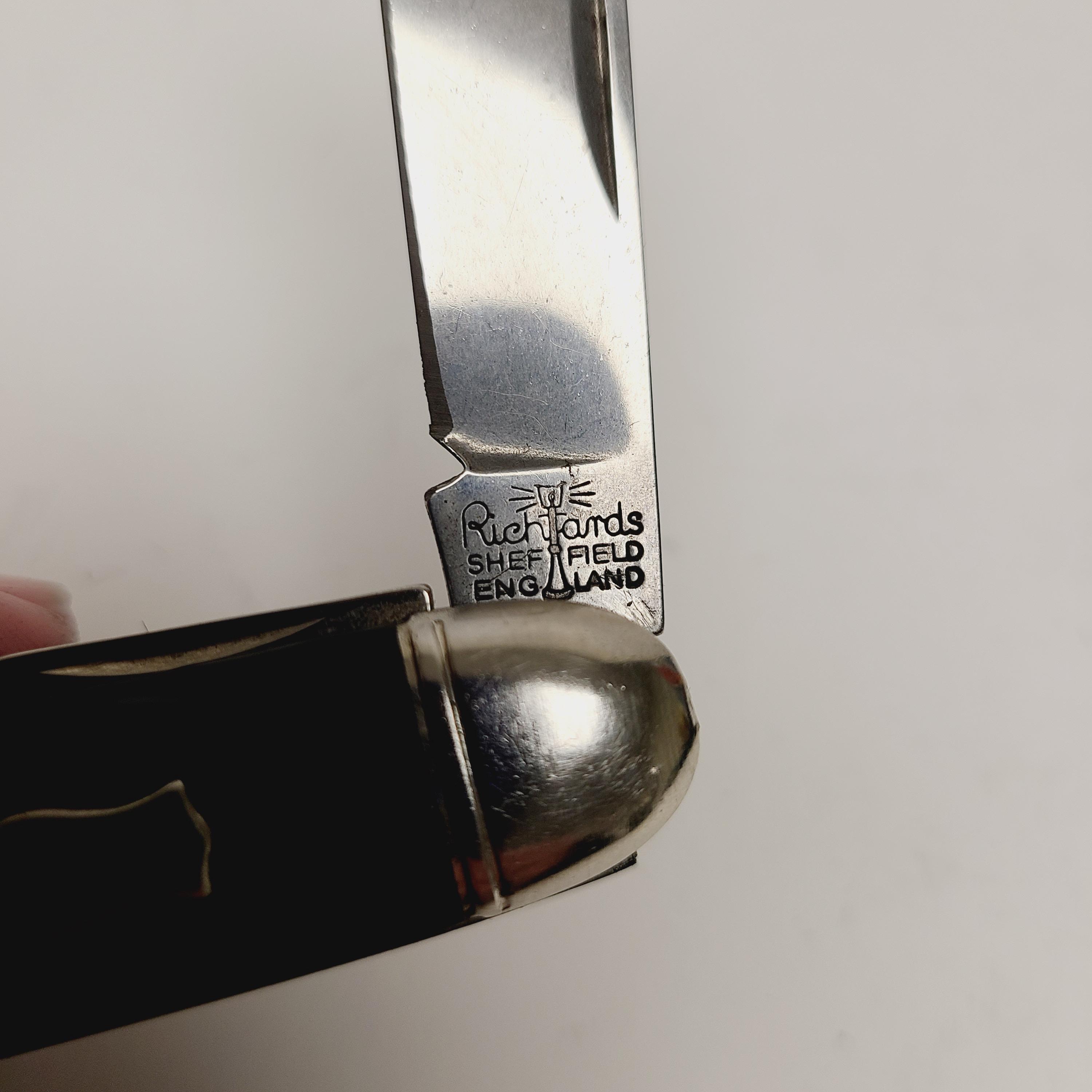 Vintage Richards Sheffield Camp Knife With Bail Four Tool - Etsy