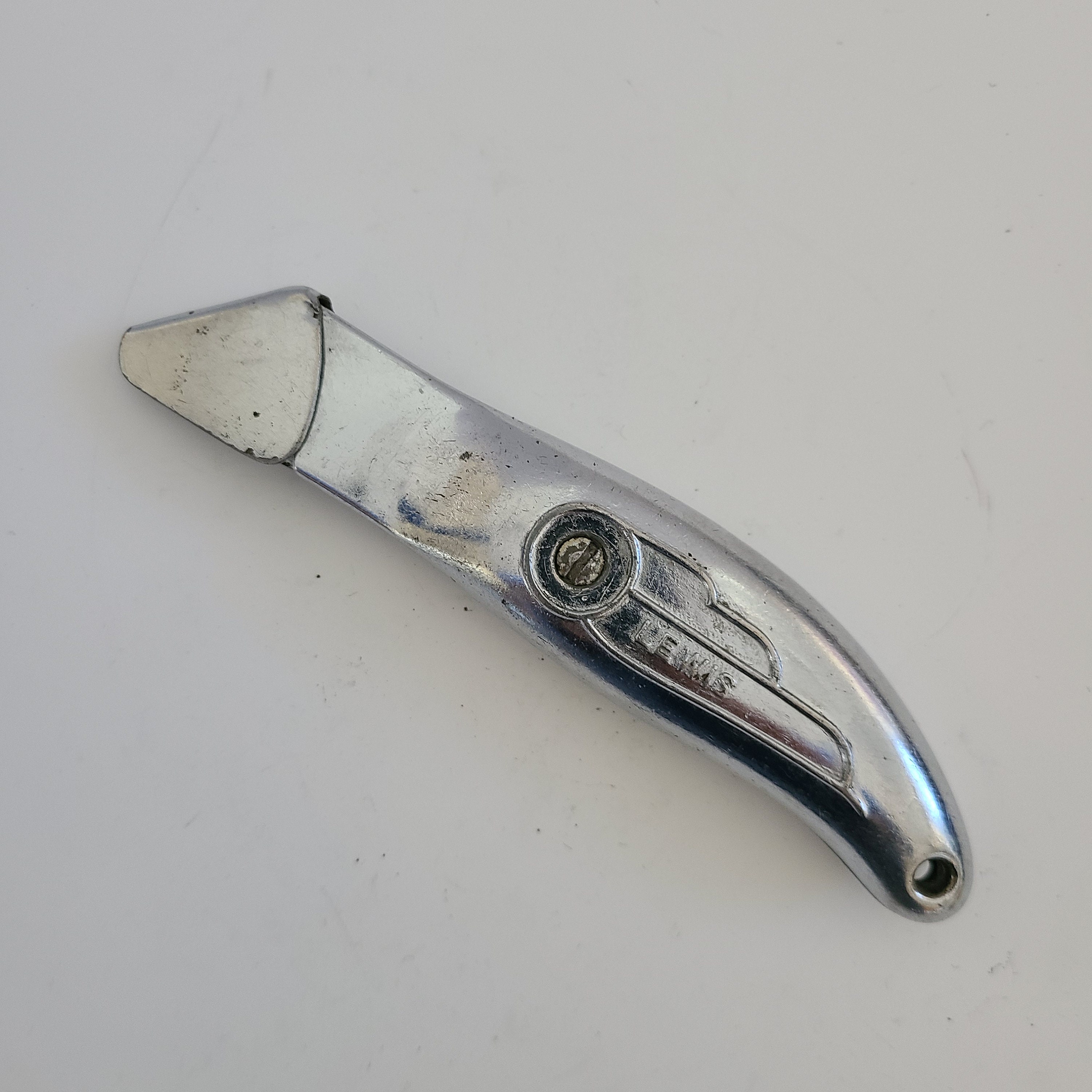 Vintage Circa 1960's Lewis Box Cutter, Safety Shield in Nice