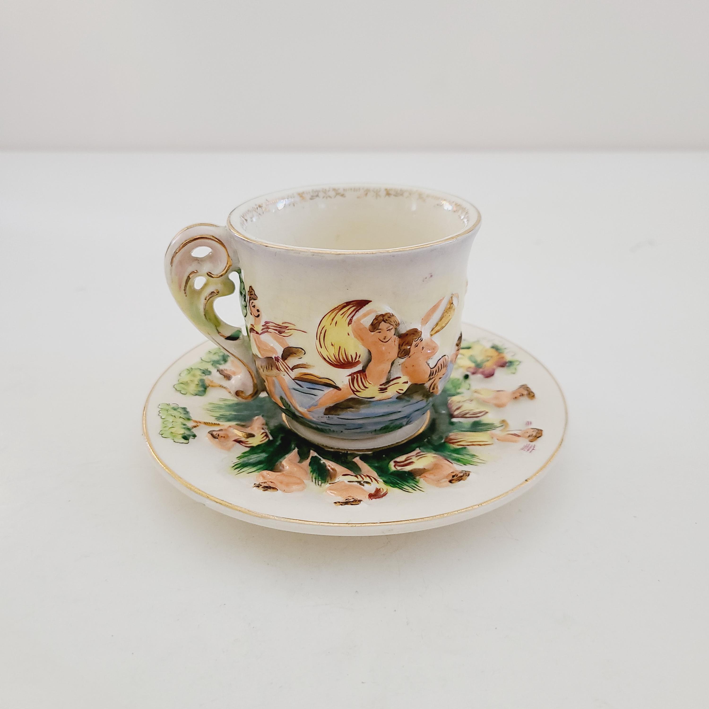 Capodimonte Cups - Etsy