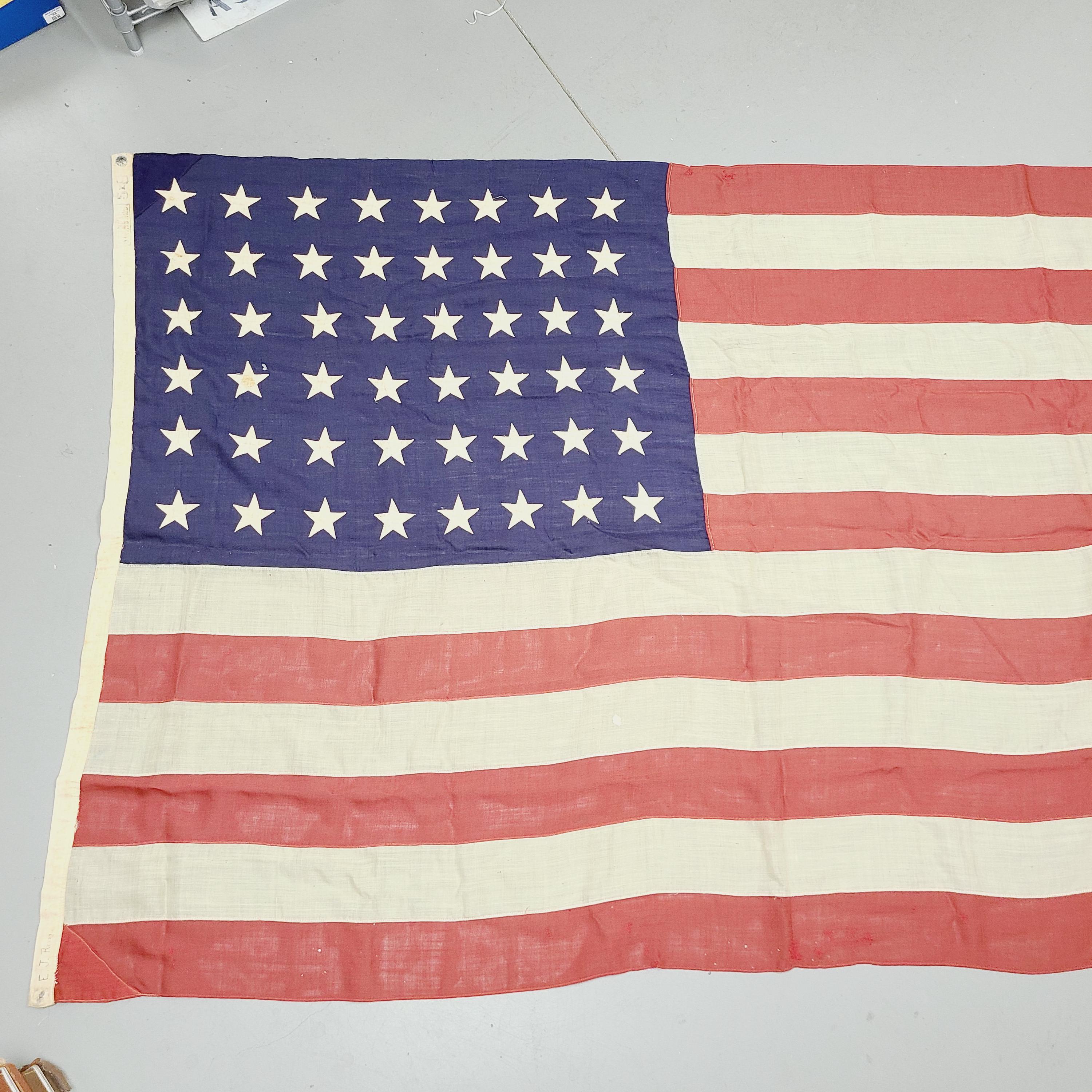 48 Star Vintage American Flag - Etsy