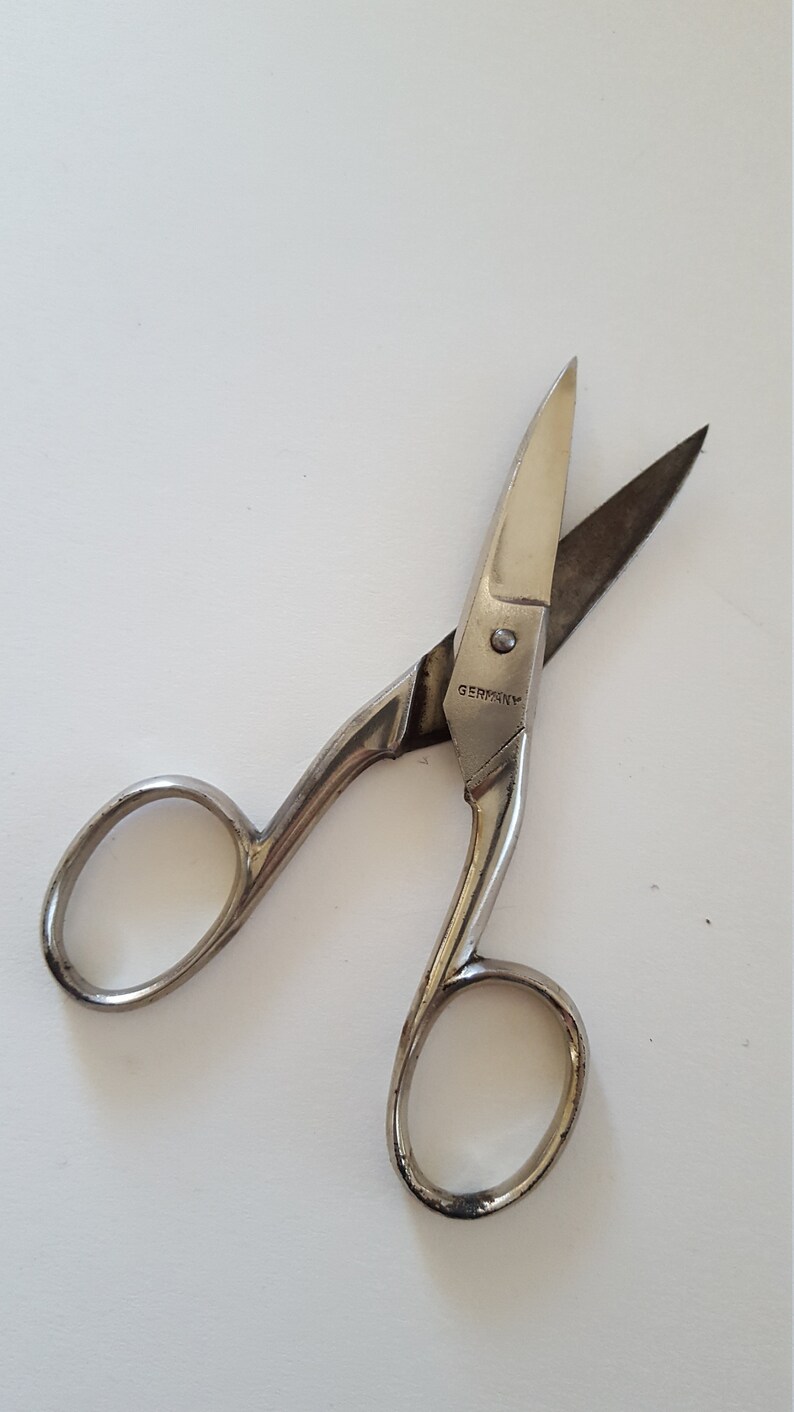 Vintage Marks No.7324 Sewing/embroidery Scissors Nickel Etsy