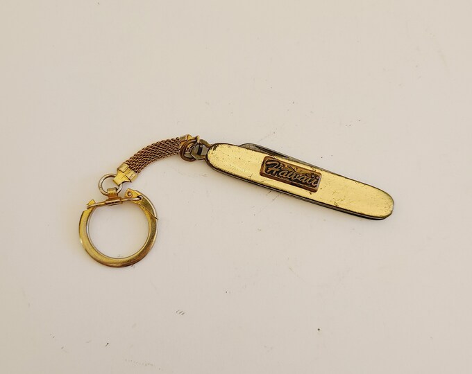 Vintage Circa 1960's Souvenir Keychain Knife From Hawaii Marked USA ...