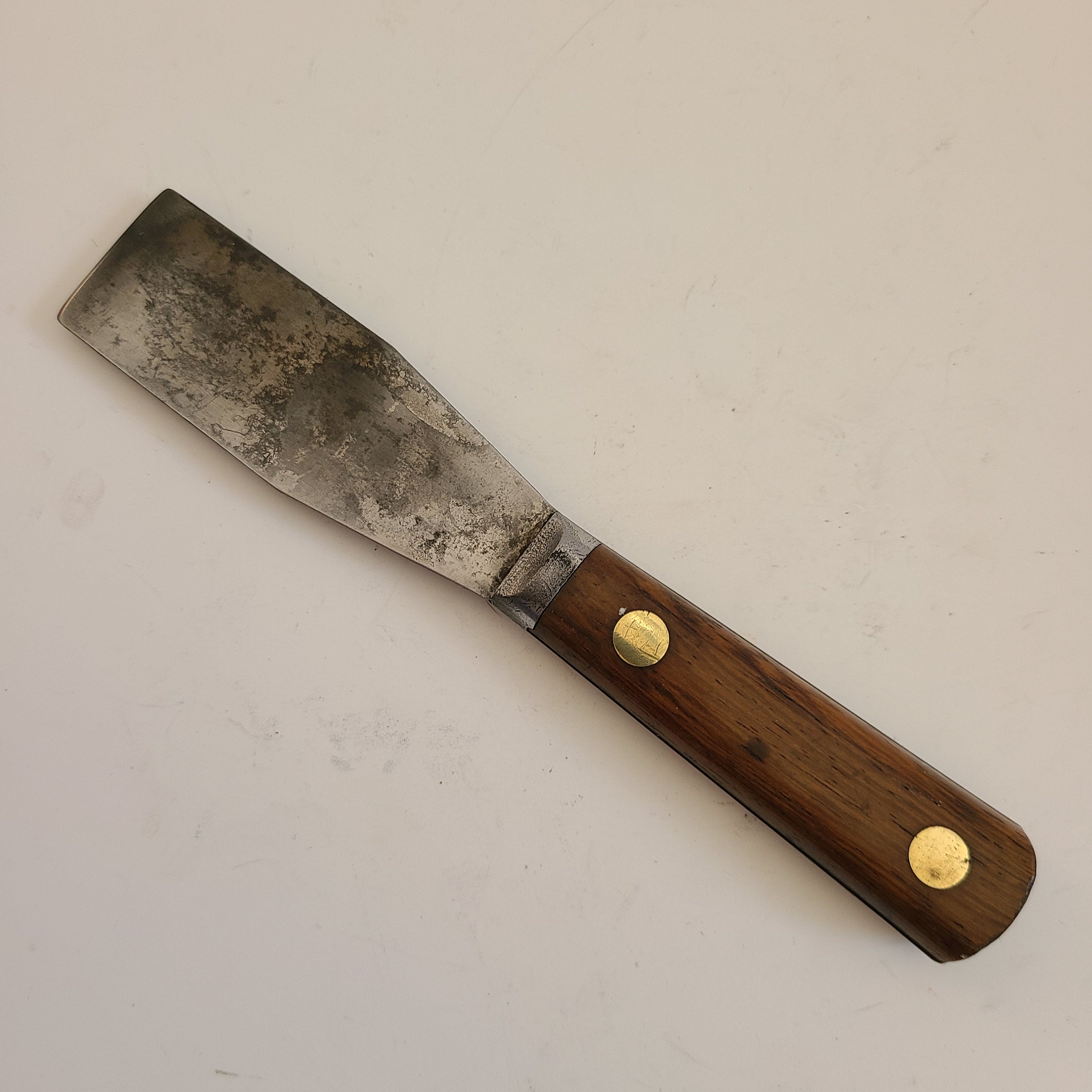 Vintage Quality Made Putty Knife, Red Devil P-1 1 1/4 S