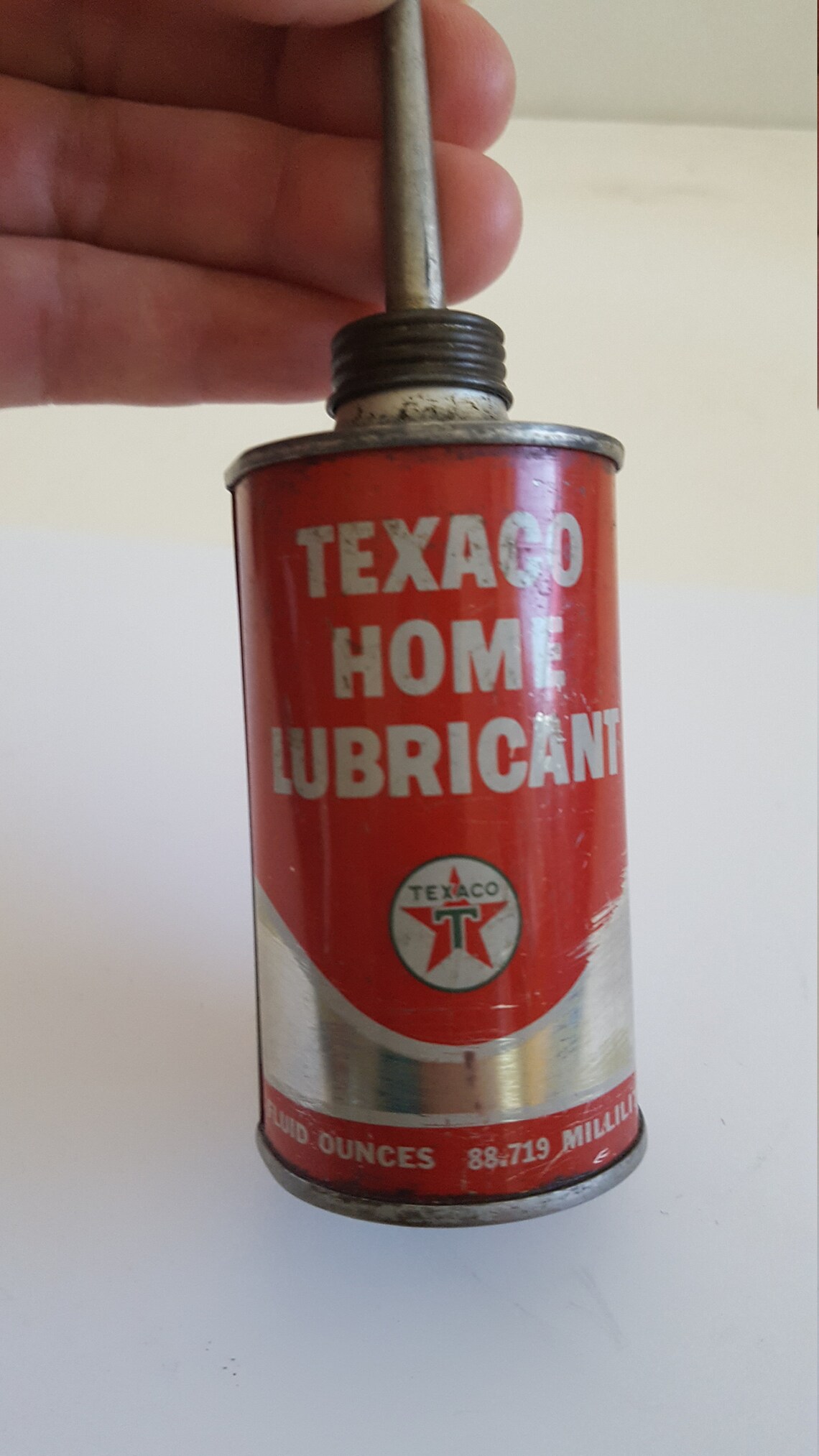 Vintage 1950's Texaco Home Lubricant Small Oil Can That Etsy