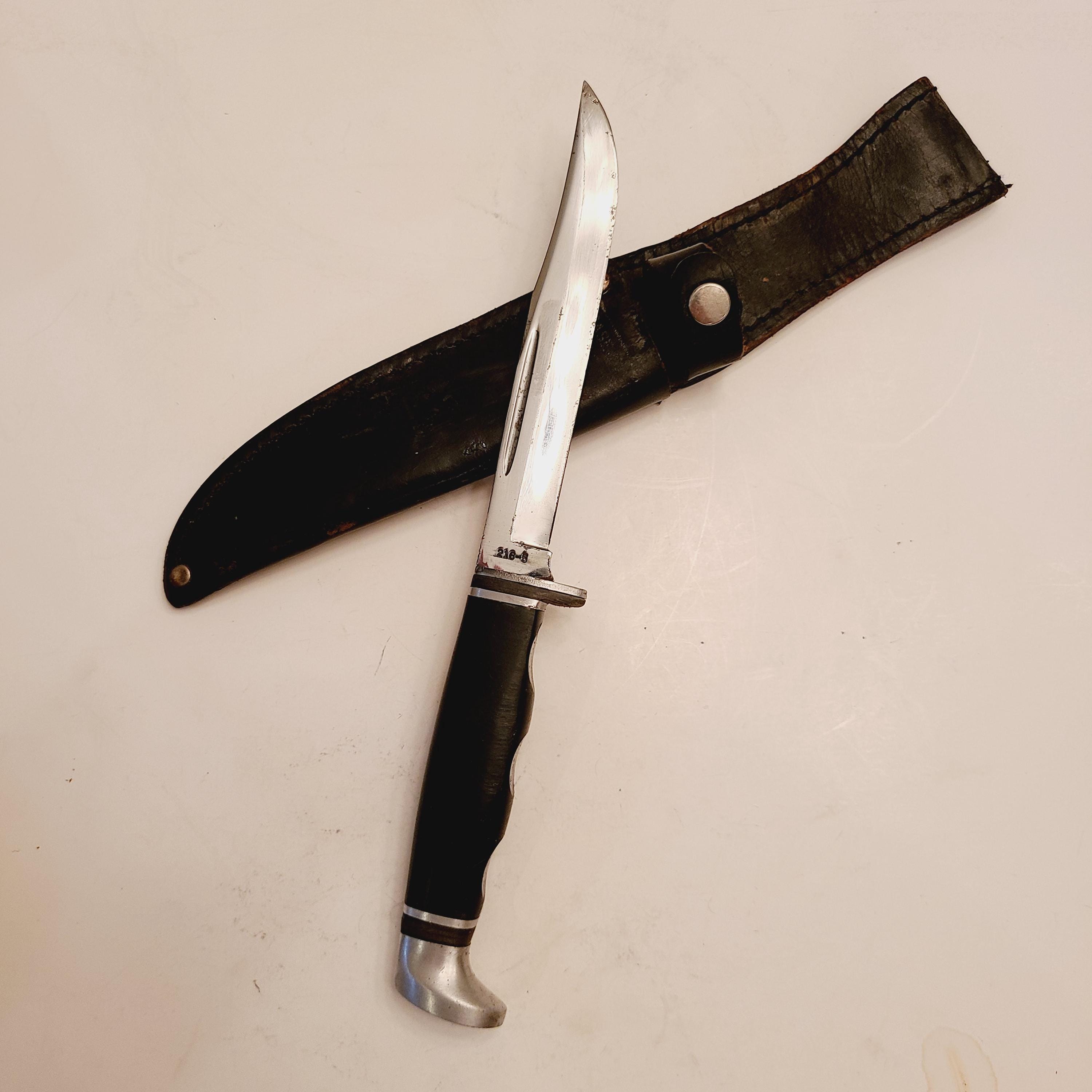 Vintage Circa 1965-1969 Case XX USA Model 216-5 Sheath Knife Vintage Circa 1965-1969 Case XX USA Model 216-5 Sheath Knife