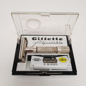 d*3様 Gillette Adjustable Fatboy 剃刀 ケース ビ Gillette Fatboy Case | eBay