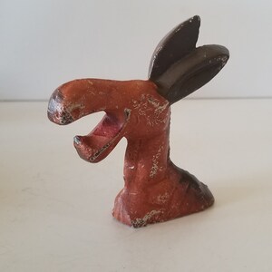 Vintage Hubley Cast Iron Donkey Bottle Opener: 1930s-1950s