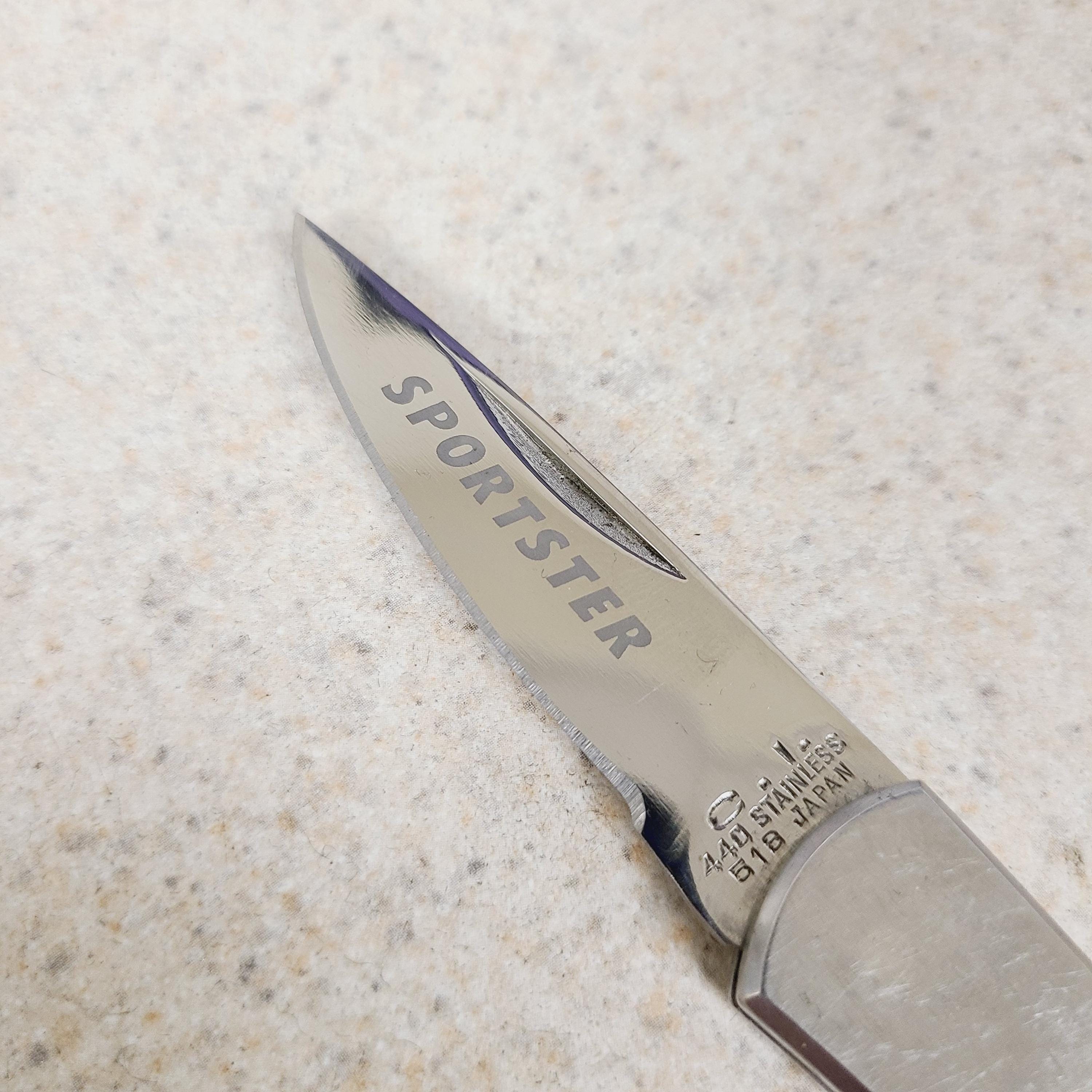 Vintage Seki Japan Folding Knife: Compass Industries No.518