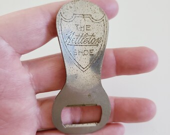 Vintage 1940s Nettleton Shoe Bottle Opener Shoehorn