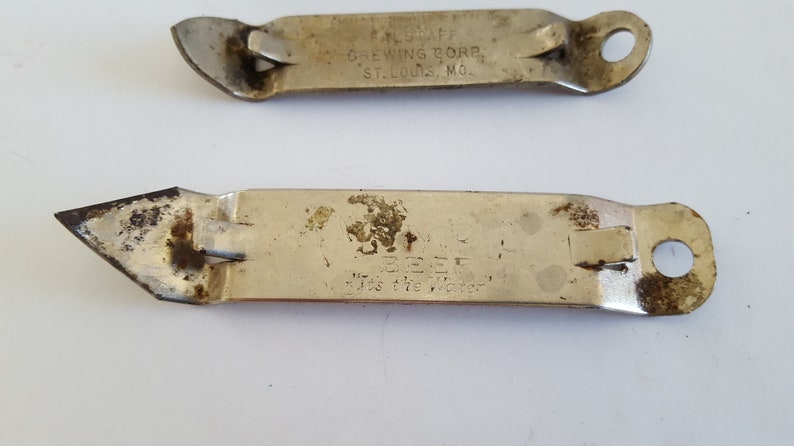 Vintage lot of 3 circa 1950/'s to 1960/'s beer can openers Hamm/'s Beer Olympia Beer and Falstaff