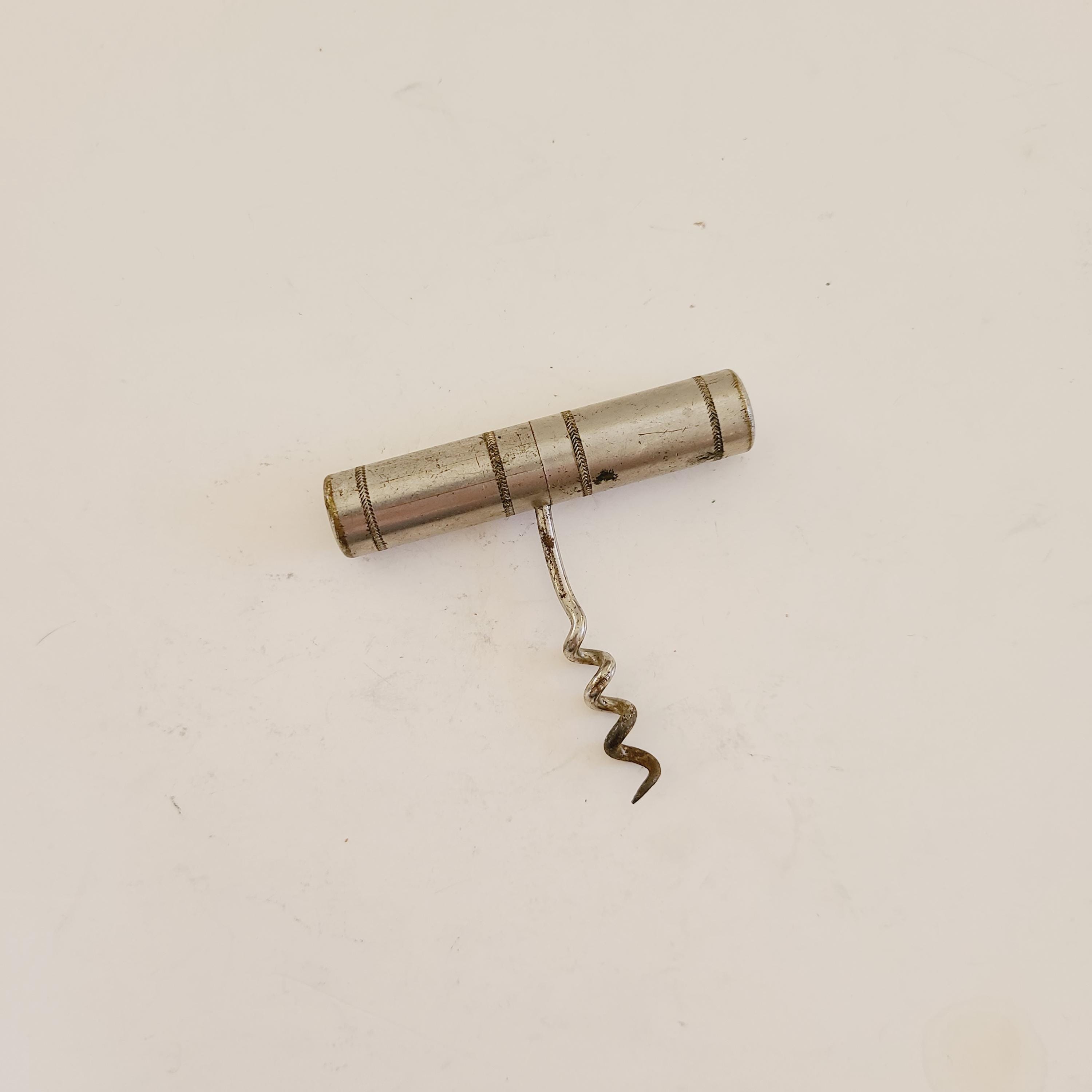 Antique Williamson Co. Pocket Corkscrew: Patented 1900, Newark NJ