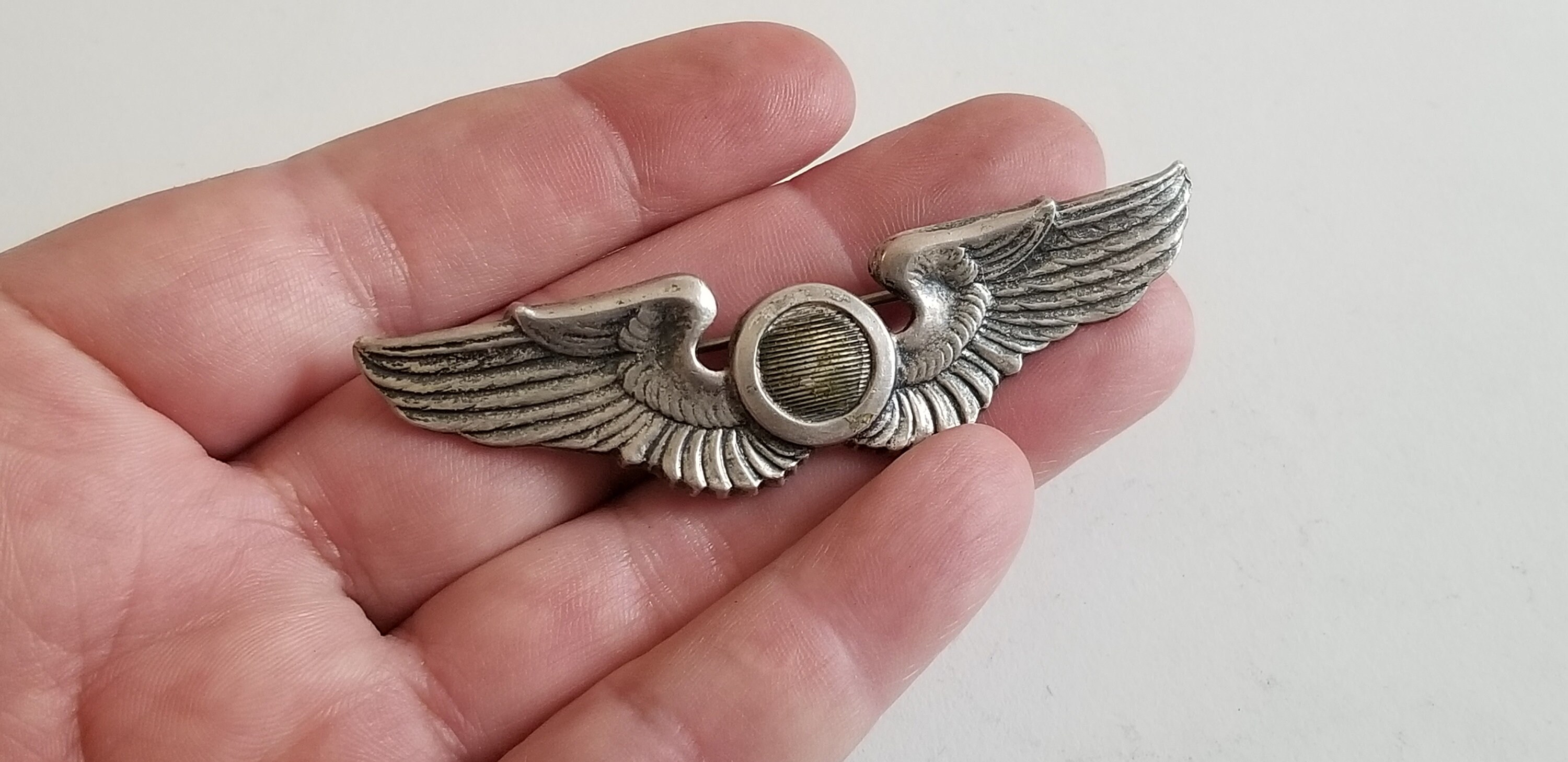 US military☆ビンテージ50s☆ウイングバッジ Vintage Circa 1935-1950 U.S. Army Air Corps Aircraft