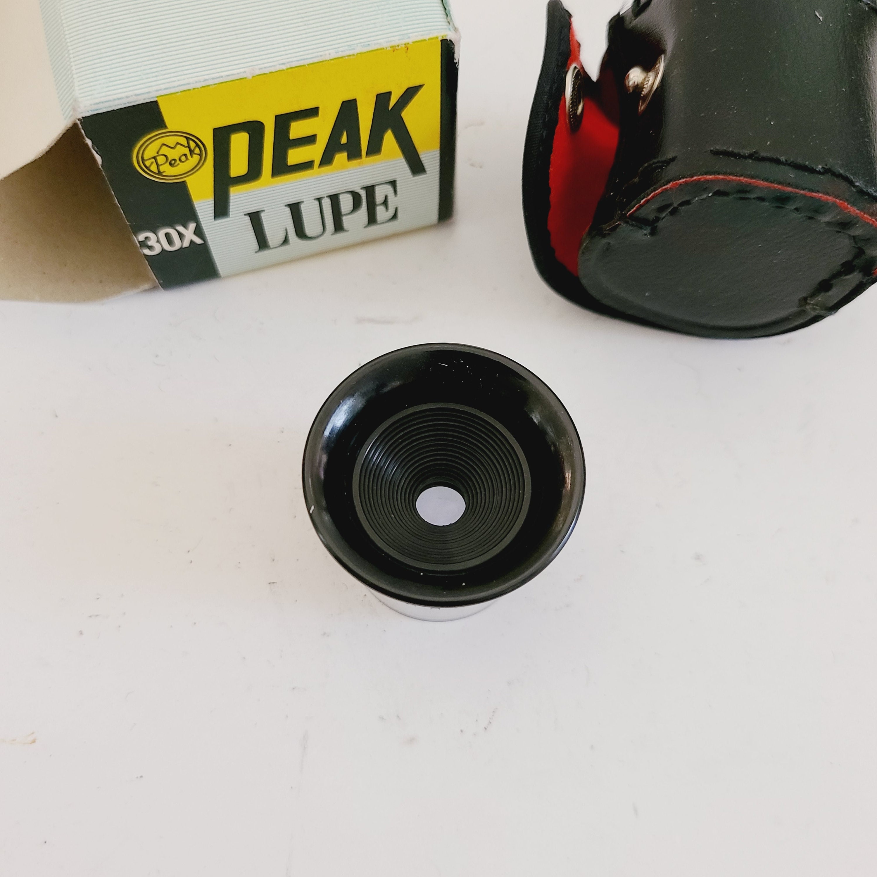 Vintage Peak Spi 30x Pocket Magnifier Loupe - 1980s Japan - Etsy