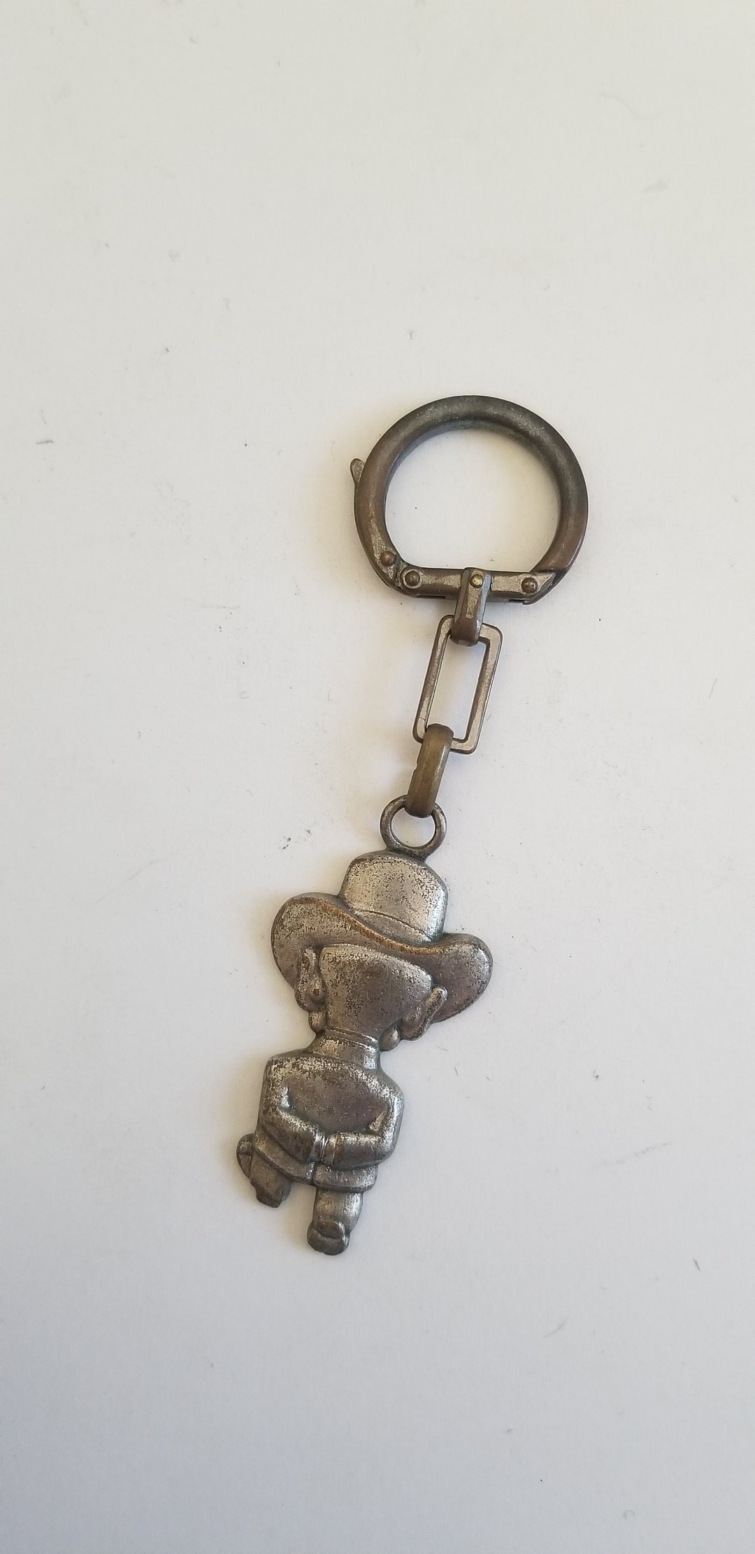 Vintage Circa 1960's Rare Advertising Keyring for Deutsch Relays Inc